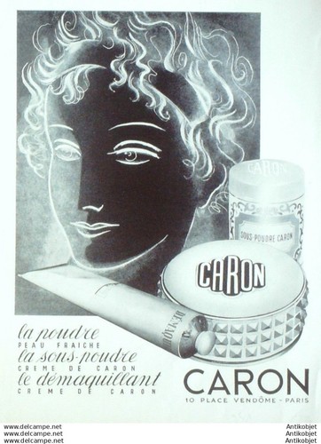 Publicite cosmetique caron - cosmetique,