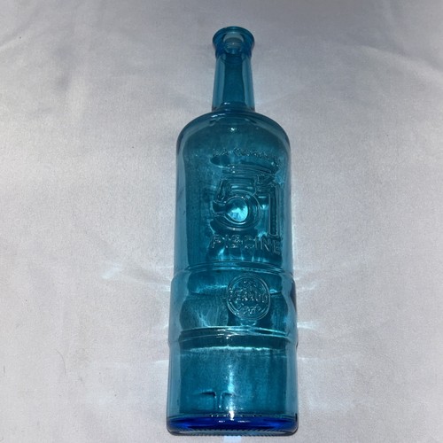Bouteille publicitaire bleu - bouteille,