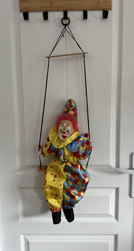 Marionnette fils clown - à,