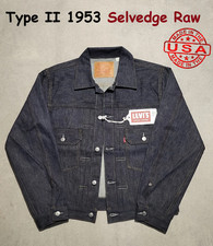 Levi's Trucker Type II 1953 Shrink To Fit Cone Denim Selvedge Made In USA Size M