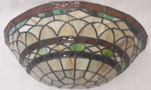 Grande applique demie - , lune