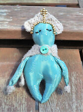 Poupée de chiffon -Turquoise