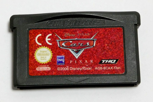 Cars disney pixar jeu gba - pixar,