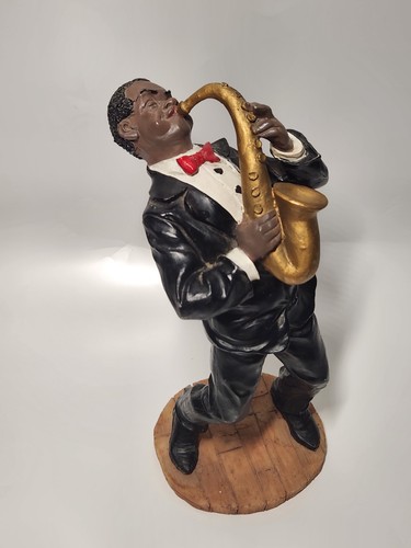Statuette musicien saxo - statuette,