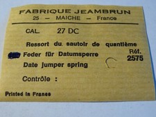 PIECE HORLOGERIE MONTRE