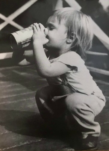Pabst blue ribbon poster baby - pabst,