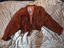 Blouson S/M Femme Court Marron