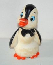 Ancien jouet POUET NESTOR PINGOUIN ORTF vintage DELACOSTE