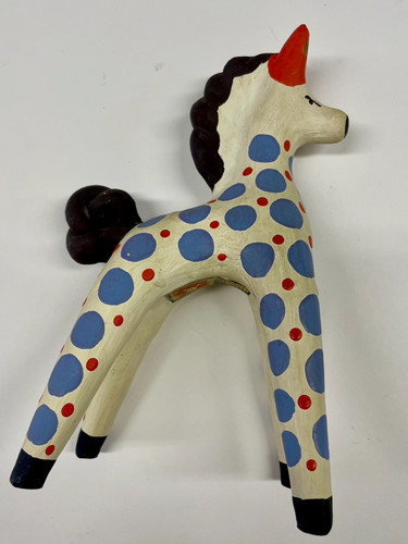 Ancien jouet cheval artisanat
