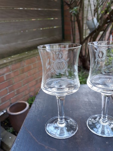 Lot verres pied - lot, à