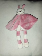 Doudou Abeille/Coccinelle Rose