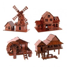 Puzzle 3D en bois, Kits de