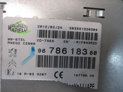 Autoradio rneg2 recepteur - autoradio,