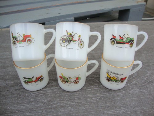Tasses café voitures - 6, à