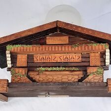 CHALET MUSICAL SUISSE EN BOIS