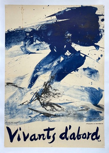Zao wou affiche - wou-ki,