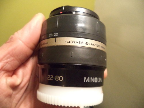 Minolta 80mm 5 - 22-80mm, 1:4-5.6
