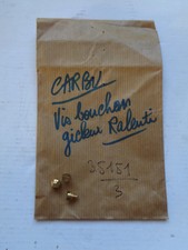 CARBURATION VIS BOUCHON