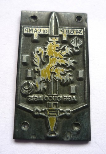 Militaria insigne matrice - insigne,