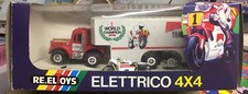 Reel Toys Électrique 4x4 Écurie Yamaha Camion Plus Moto Neuf!!! Rouge