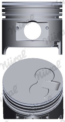Nüral piston pour - piston, vw