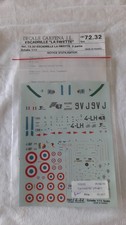 decals carpena escadrille la fayette 2eme partie 1/72 reference : 72.32