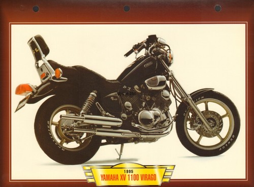 Fiche moto yamaha - xv, 1100