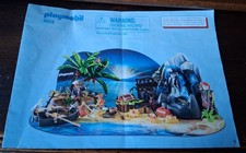 Playmobil notice 6625 calendrier de l’Avent île des pirates - envoi rapide