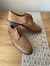 Derbies Derby Cuir Tressé Bally Neuves 39 Marron Clair