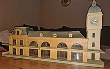 Grande Gare Avec Horloge Jouef réf 1040 Ho