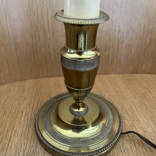 Pied lampe bronze - de,