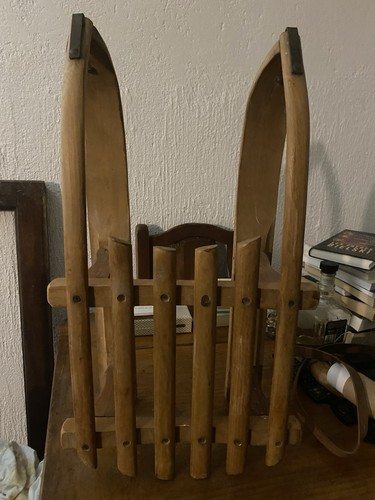 Luge bois années - en,