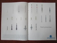 1992-94 PUB AEROSPATIALE MISSILES MILAN HOT EXOCET C-22 ASMP PLUTON ASLP ANS AD
