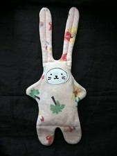 Doudou lapin rose palmier parasol plage pélicans CATIMINI ETAT NEUF 2 dispo