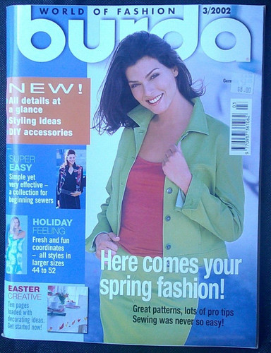 Burda magazine mar 2002spring - burda,