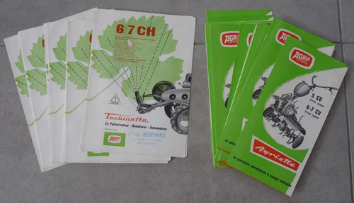 Lot prospectus motobineuse - lot,