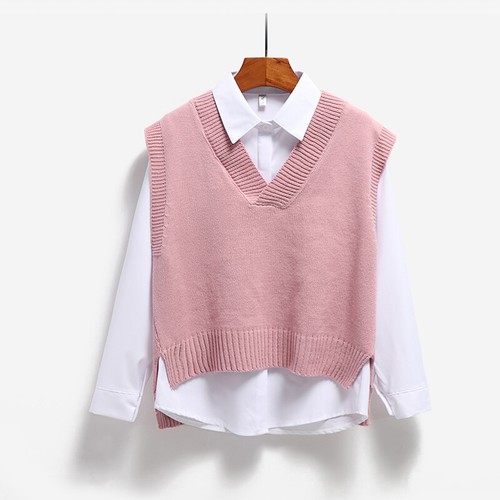 Femme preppie tricoté - femme,