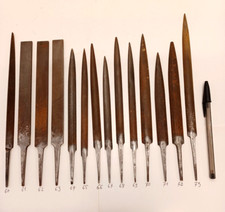 Limes de précision/plate/triangle/1/2 ronde/feuille de sauge/fine