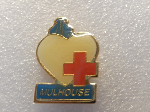 Pin croix rouge mulhouse - pin´s,