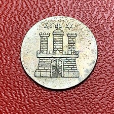 #3745 - Allemagne Germany Deutschland Hamburg Hambourg 1 schilling 1851 SUP