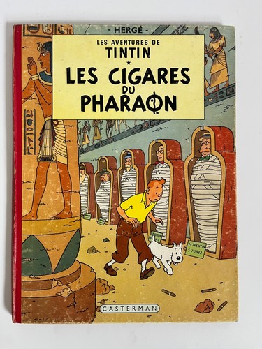 Herge tintin les cigares du - tintin,