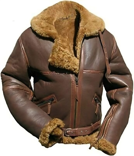 Brown mens bomber - mens,