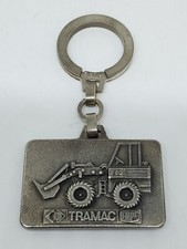 Ancien porte clé TRACMAC DERRUPPE tractopelle matériels travaux publics