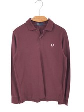 FRED PERRY Polo En Maille Pour Enfants Garçons Taille L