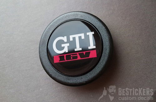 Bouton klaxon gti 16v golf - bouton,