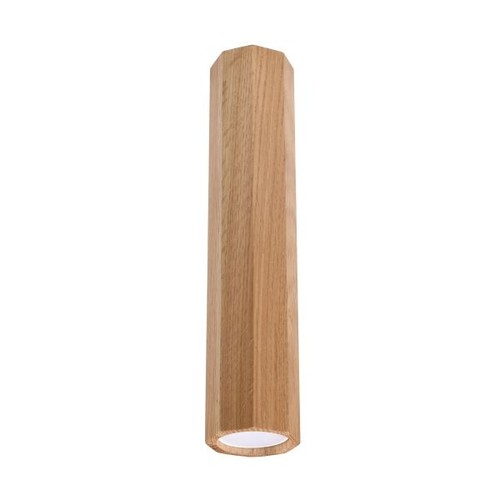 Plafonnier bois chêne gu10 - bois, 1