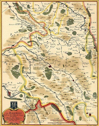 Reproduction carte ancienne - ,