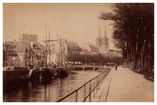 France, Quimper, les quais et