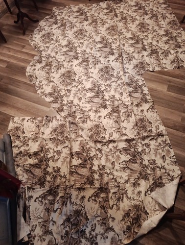 Coupon tissu boussac style - tissu,
