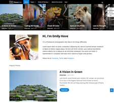 Conception de site Web de blog